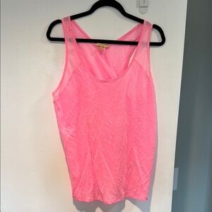 Pink Sleeveless Top